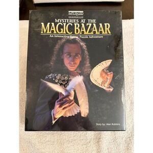 bePUZZLED Mysteries at the Magic Bazaar Interactive Jigsaw Puzzle 500pc Vintage